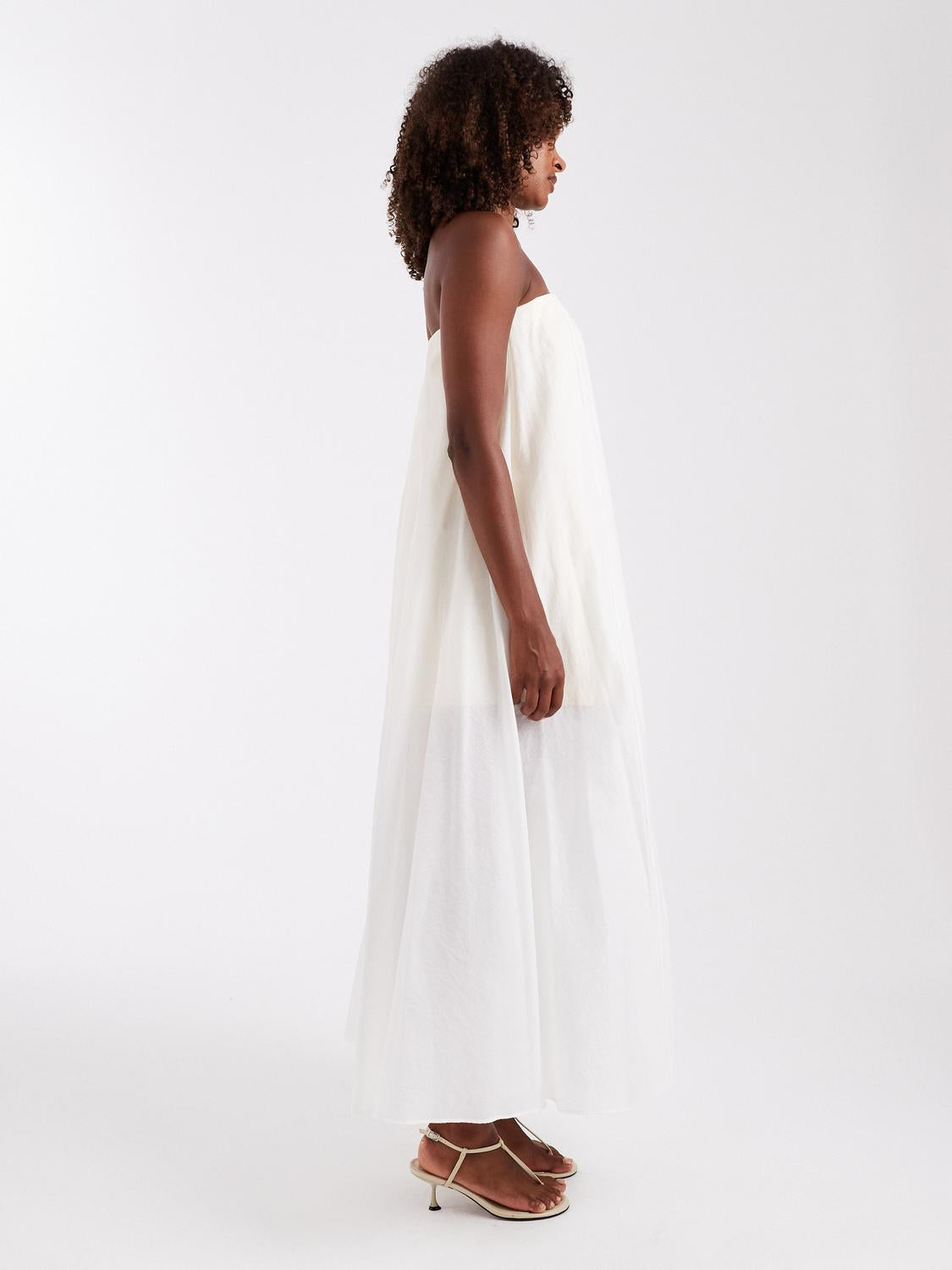 TSCALI Long dress - Buttercream
